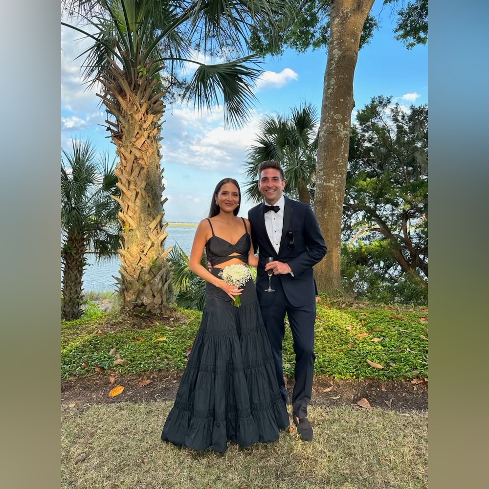 Alexis Black Cutout Gown